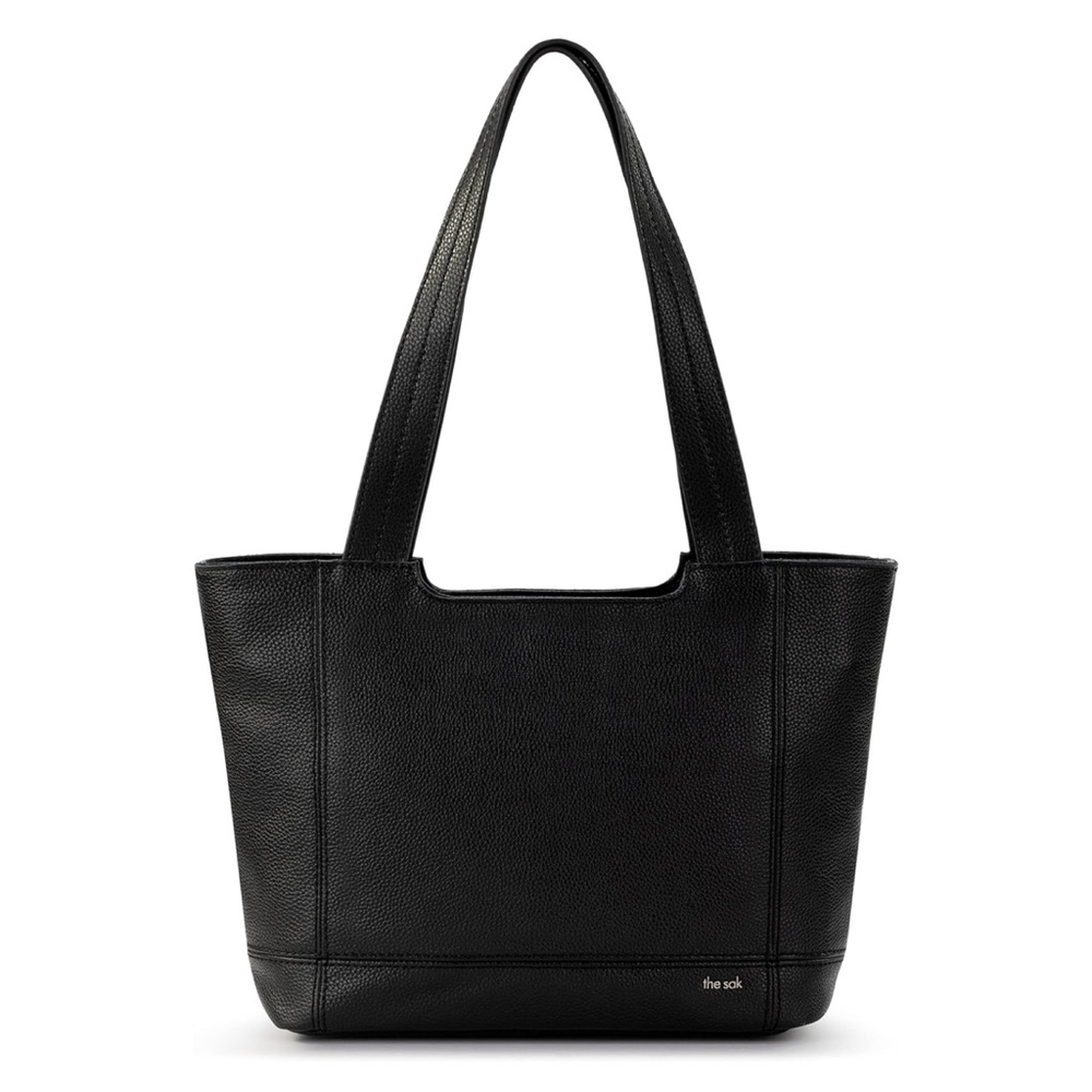 THE SAK | 🎁 de young pebbled leather tote | black • NWT